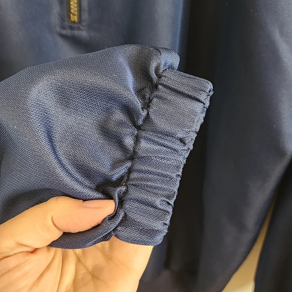 Cutter & Buck Clima Guard Half Zip Jacket | Navy | Size Medium